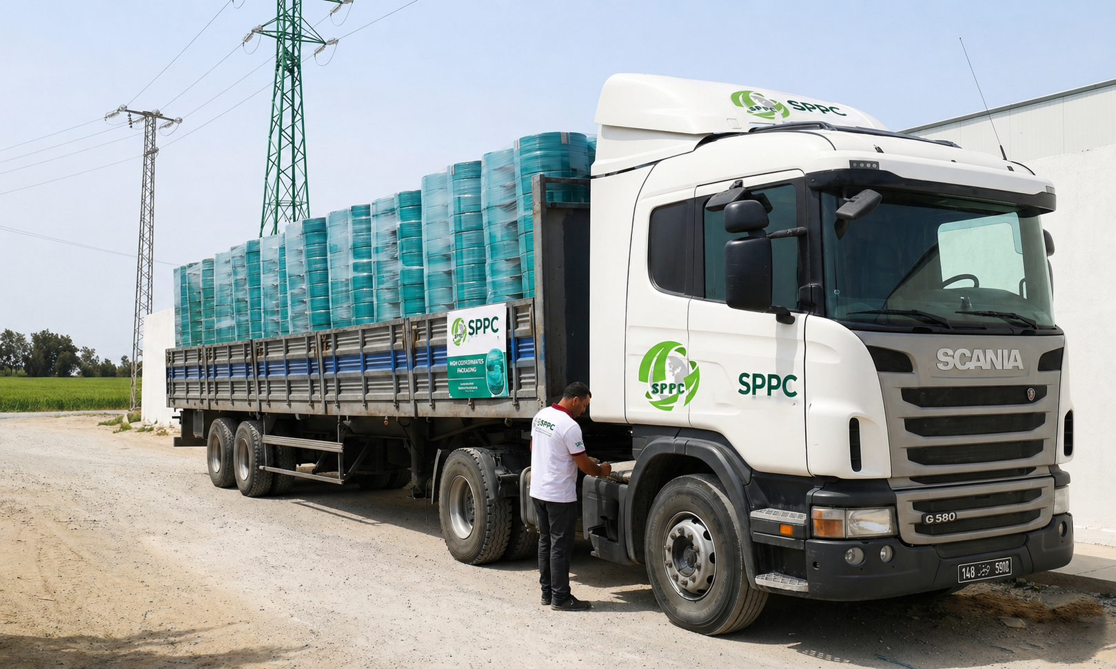 SPPC delivery truck
